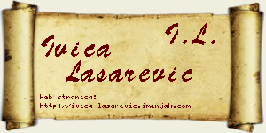 Ivica Lašarević vizit kartica